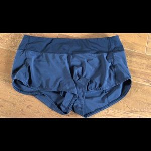 Black Lululemon shorts, size 8